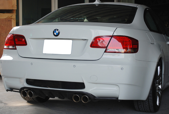 E92 M3 Hamann style rear diffuser,carbon 3