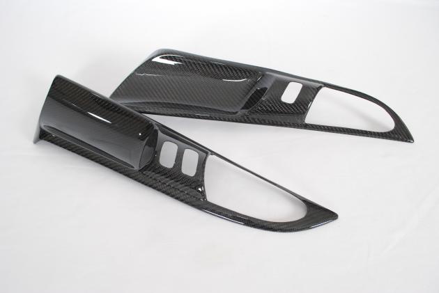 987 Cayman door handle trim, carbon 3