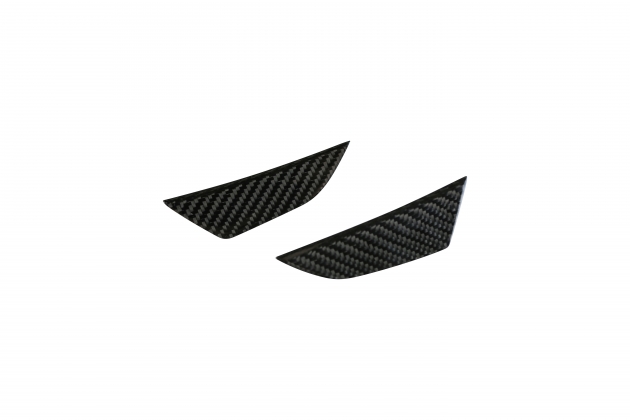 A35 Style Front Canards for A250 AMG Line,carbon 1