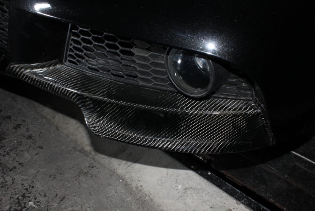 E90 LCI front bumper splitter for M-Tech  Bumper 1