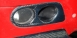 E46 M3 fog lamp cover, carbon