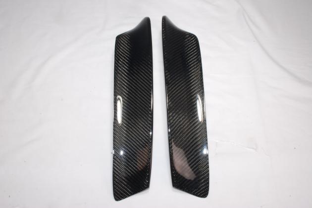 E46 M3 CSL style front bumper splitter, carbon 4