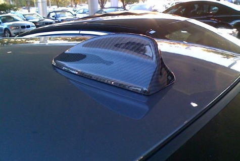 E92 M3 carbon shark fin cover 1