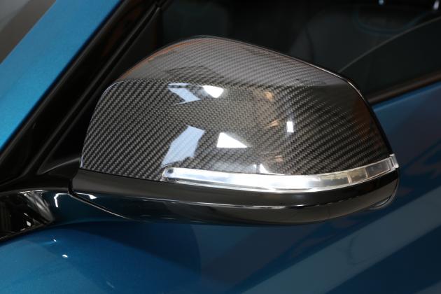 F30 side mirror cover, carbon 1
