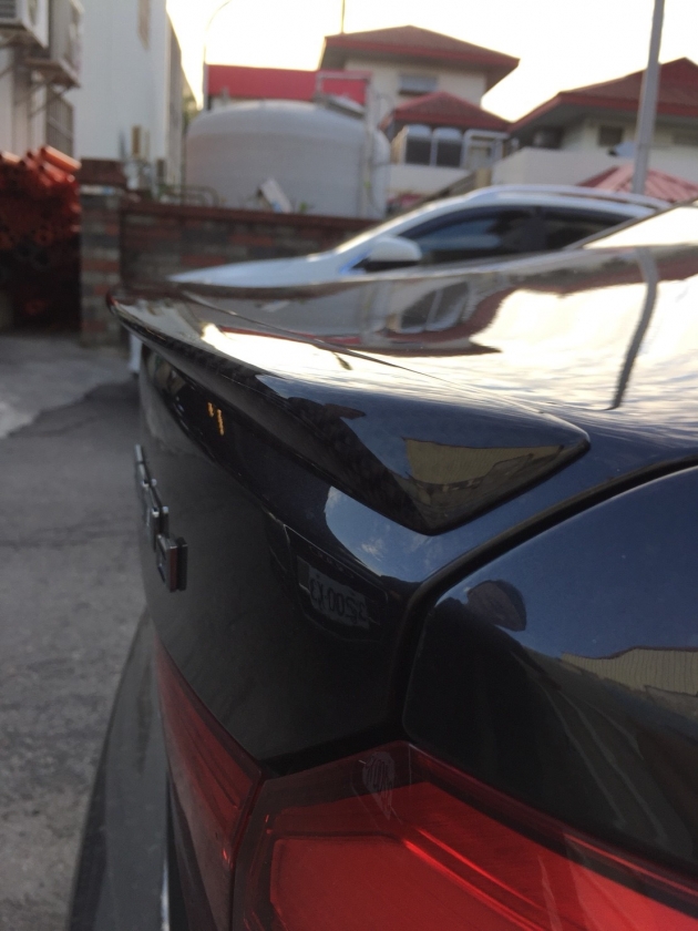 G30 Performance style carbon rear spoiler 2