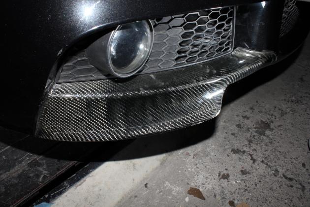 E90 LCI front bumper splitter for M-Tech  Bumper 3