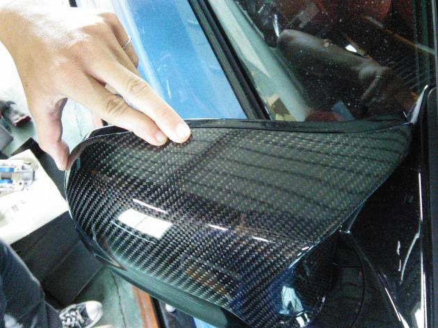 F82 M4  side mirror cover, carbon 3