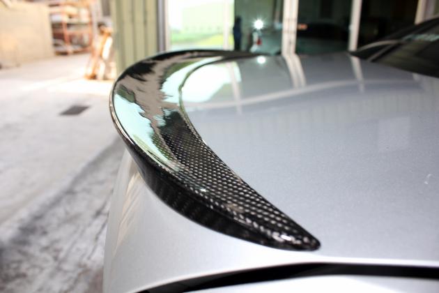 E90 LCI performance rear spoiler,carbon 2