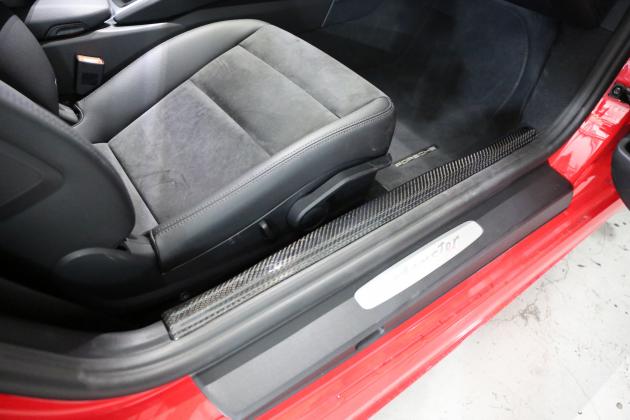 Porsche 718 Boxster carbon door sill cover 1