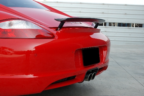 987 Cayman original style spoiler,carbon 1