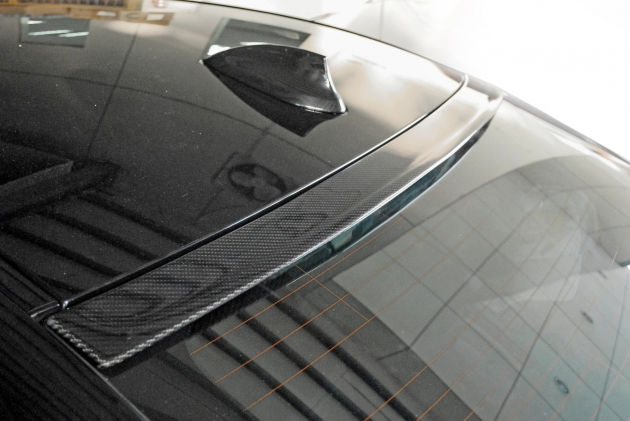 F80 M3 3D style roof spoiler, carbon 2