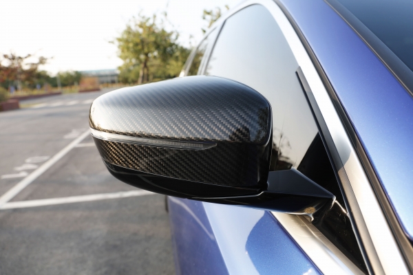 G20 G30 carbon side mirror covers LHD