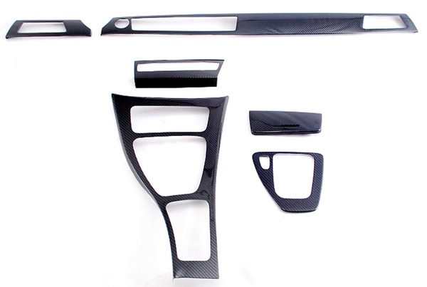 E92 interior dash kits(6 pcs),carbon-without i-drive