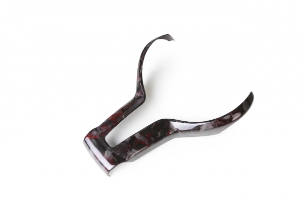 F82 M4 Steering wheel Carbon Cover (Forged Carbon - Red)